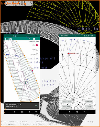 Earthwork. Volume Measurement screenshot