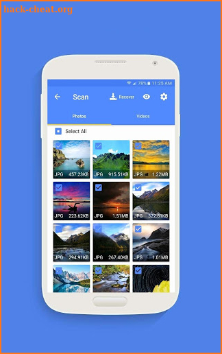 EaseUS MobiSaver - Recover Video, Photo & Contacts screenshot