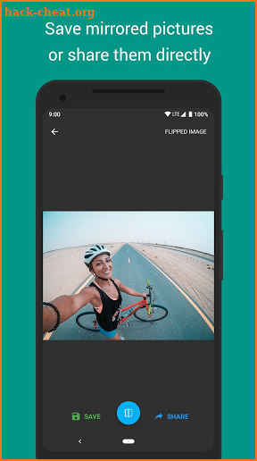 Easily flip (mirror) selfies and images screenshot