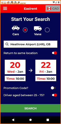 Easirent Car Rental screenshot