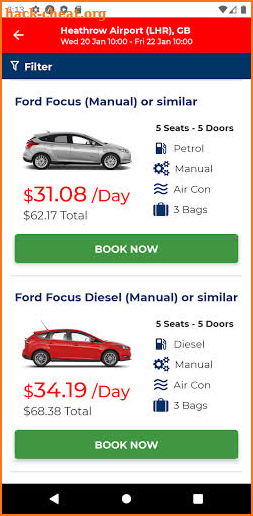 Easirent Car Rental screenshot