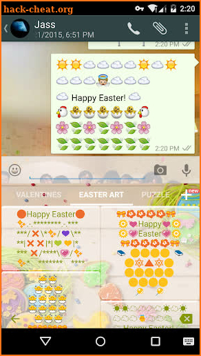 Easter Art - Emoji Keyboard screenshot