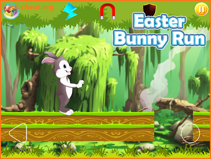 Easter Bunny Jungle Run screenshot