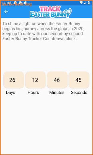 Easter Bunny Tracker - Where is the Easter Bunny? screenshot