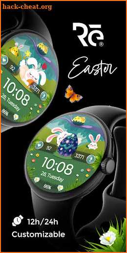 Easter Bunny - Watch Face screenshot