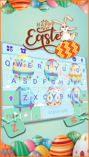 Easter Day Keyboard Theme screenshot