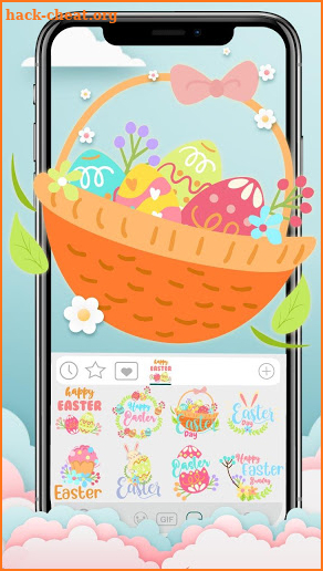 Easter Delight Emoji Stickers screenshot