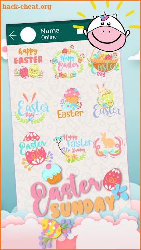 Easter Delight Emoji Stickers screenshot