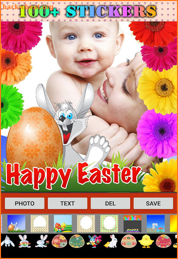 Easter Frames and Stickers screenshot