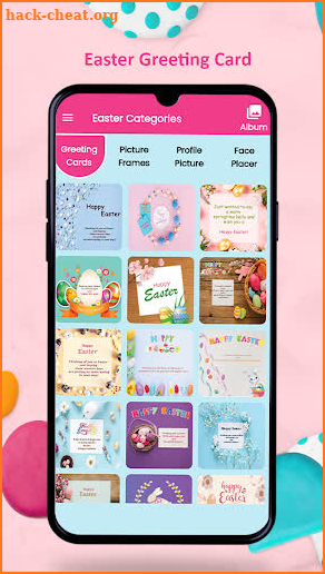 Easter Photo Frames & Wishes screenshot