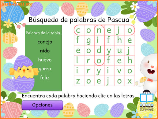 Easter Wordsearch screenshot