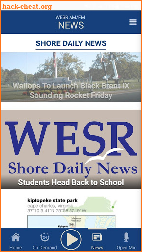 Eastern Shore Radio App screenshot