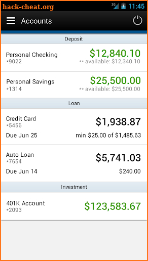 Eastman Credit Union Mobile screenshot