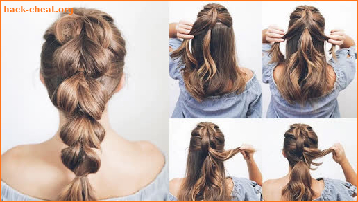 Easy and Beautiful Hairstyles screenshot