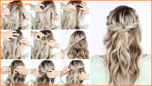 Easy and Beautiful Hairstyles screenshot