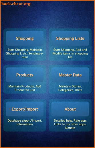 Easy Android Shopping List Pro screenshot