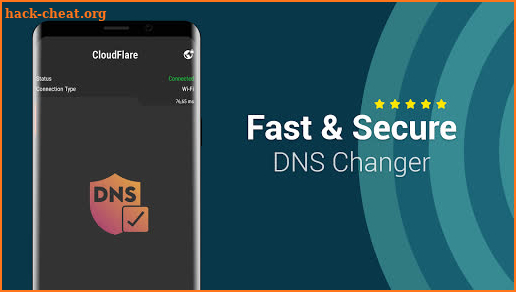 Easy Auto DNS Changer: Fast Change DNS Server Free screenshot