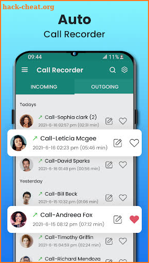 Easy Call Recorder screenshot