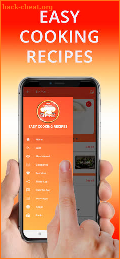 EASY COOKING RECIPES screenshot