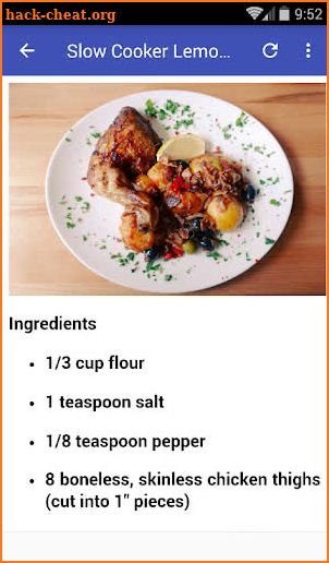 Easy Crockpot Chicken Recipes screenshot