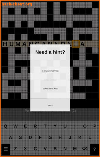 Easy Crosswords screenshot