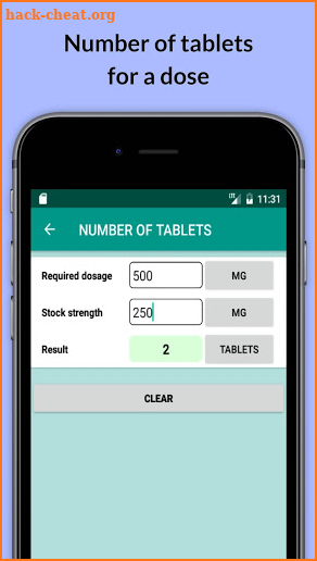 Easy Drug Dose Calculator screenshot