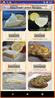 Easy Fresh Lemon Recipes screenshot