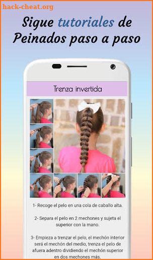 Easy fun hairstyles for girls screenshot