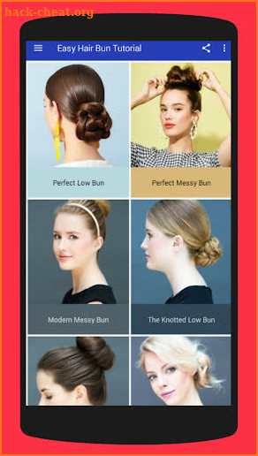 Easy Hair Bun Tutorials Step by Step screenshot