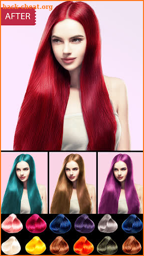 Easy Hair Color Changer screenshot