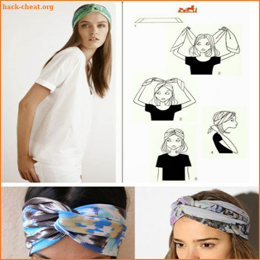 Easy Head Scarf Tutorials screenshot