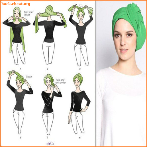 Easy Head Scarf Tutorials screenshot