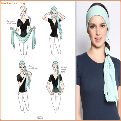 Easy Head Scarf Tutorials screenshot