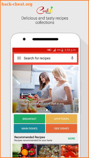 Easy Healthy Recipes screenshot