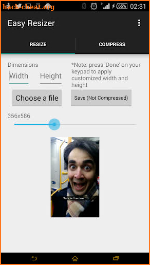 Easy Image Resizer/Compressor screenshot