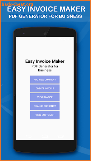 Easy Invoice Maker - PDF Generator for Business screenshot