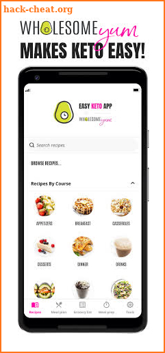 Easy Keto App by Wholesome Yum screenshot