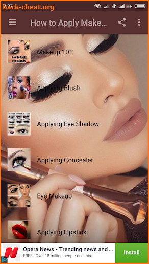 Easy Makeup Tutorials screenshot