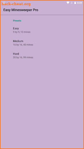 Easy Minesweeper Pro screenshot