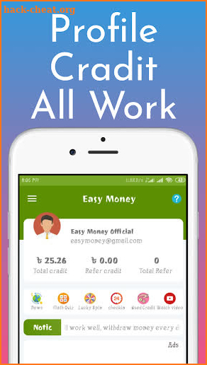 Easy Money Daily News (Math Quiz,Lucky Spin Wheel) screenshot