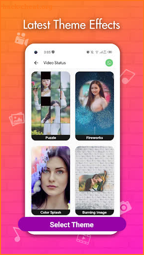 Easy Photo Editor - Lyrical Video Status Maker screenshot