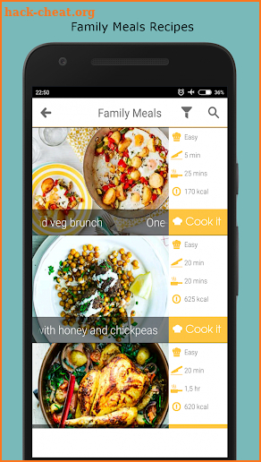 Easy Recipes For Kids (Offline Recipes Book Apps) screenshot