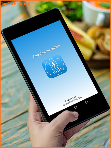 Easy Resume Builder App screenshot