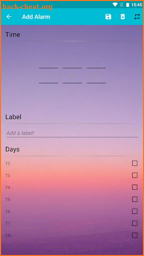 Easy Rise Alarm Clock screenshot