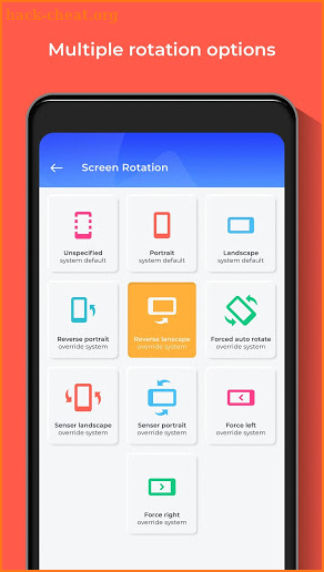 Easy Screen Rotation Controls screenshot