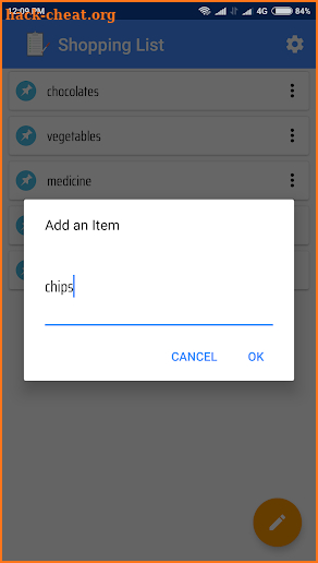 Easy Shopping List screenshot