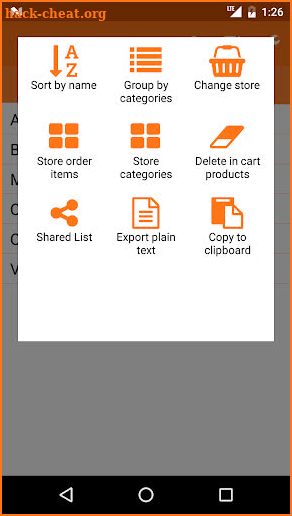 Easy Shopping - Shopping list screenshot