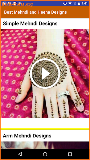 Easy Simple Mehndi Heena Latest Designs screenshot