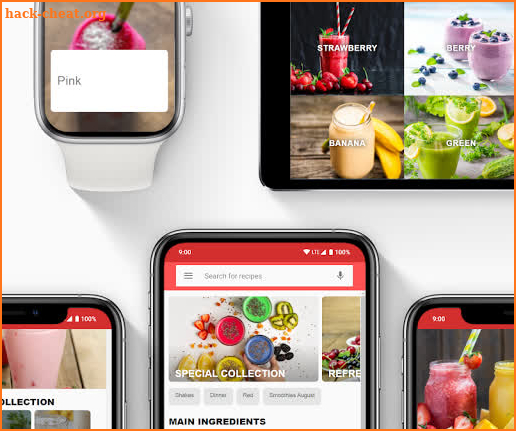 Easy smoothie recipes screenshot