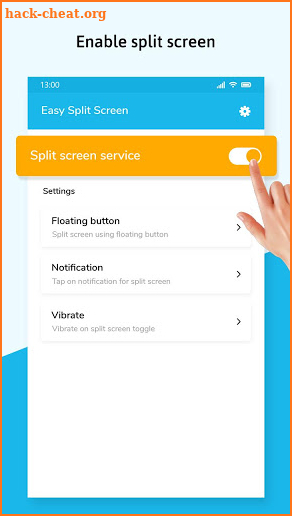 Easy Split Screen - Manage Split Screen Shortcuts screenshot